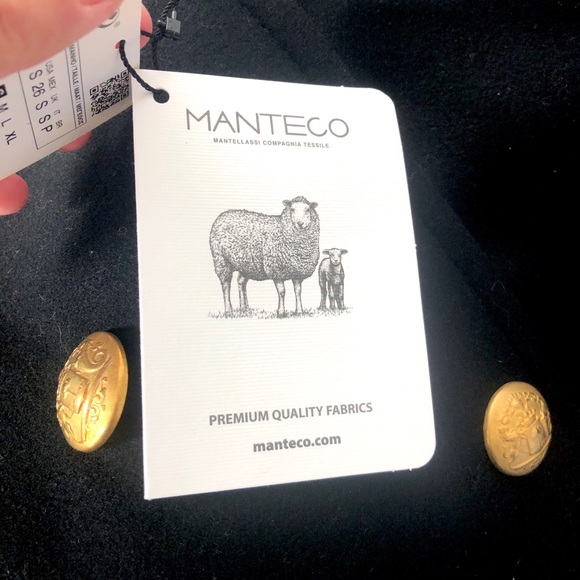 Double Breasted Wool Peacoat - Picture 5 of 12